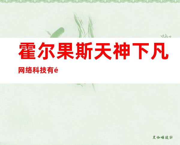 霍尔果斯天神下凡网络科技有限公司
